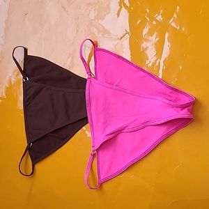 Nwot! Bundle Free People intimately super skinny bikini panties